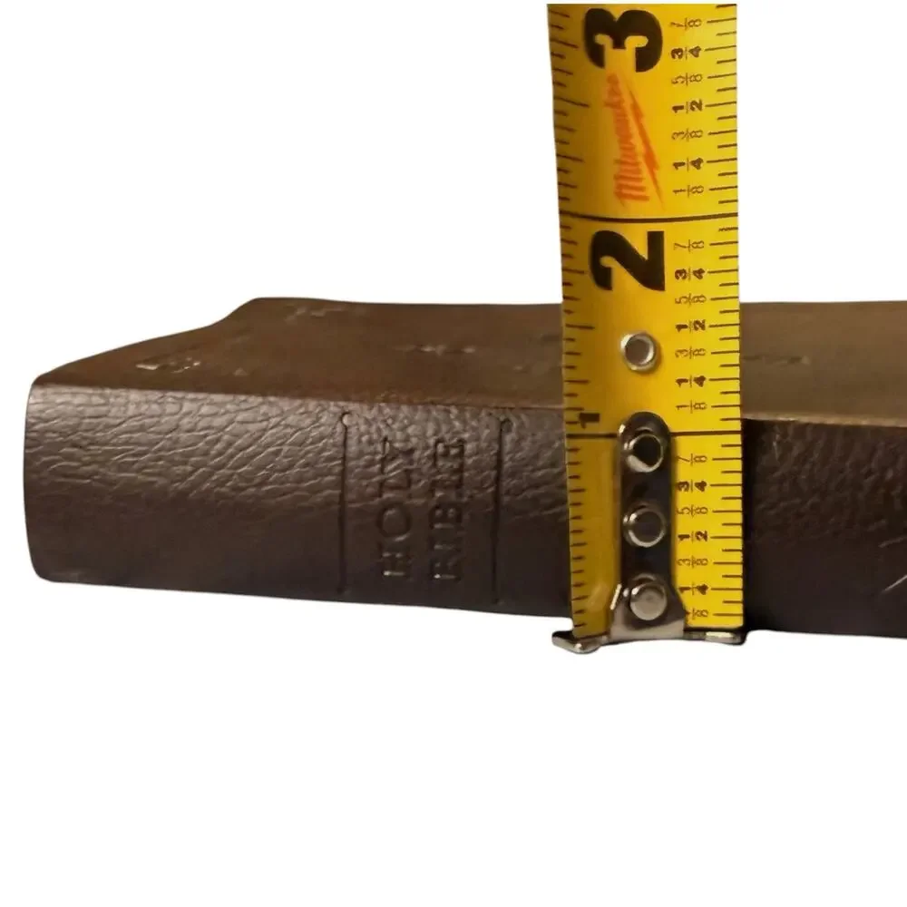 Zondervan The Holy Bible New International Version Dark Brown Leather-bound